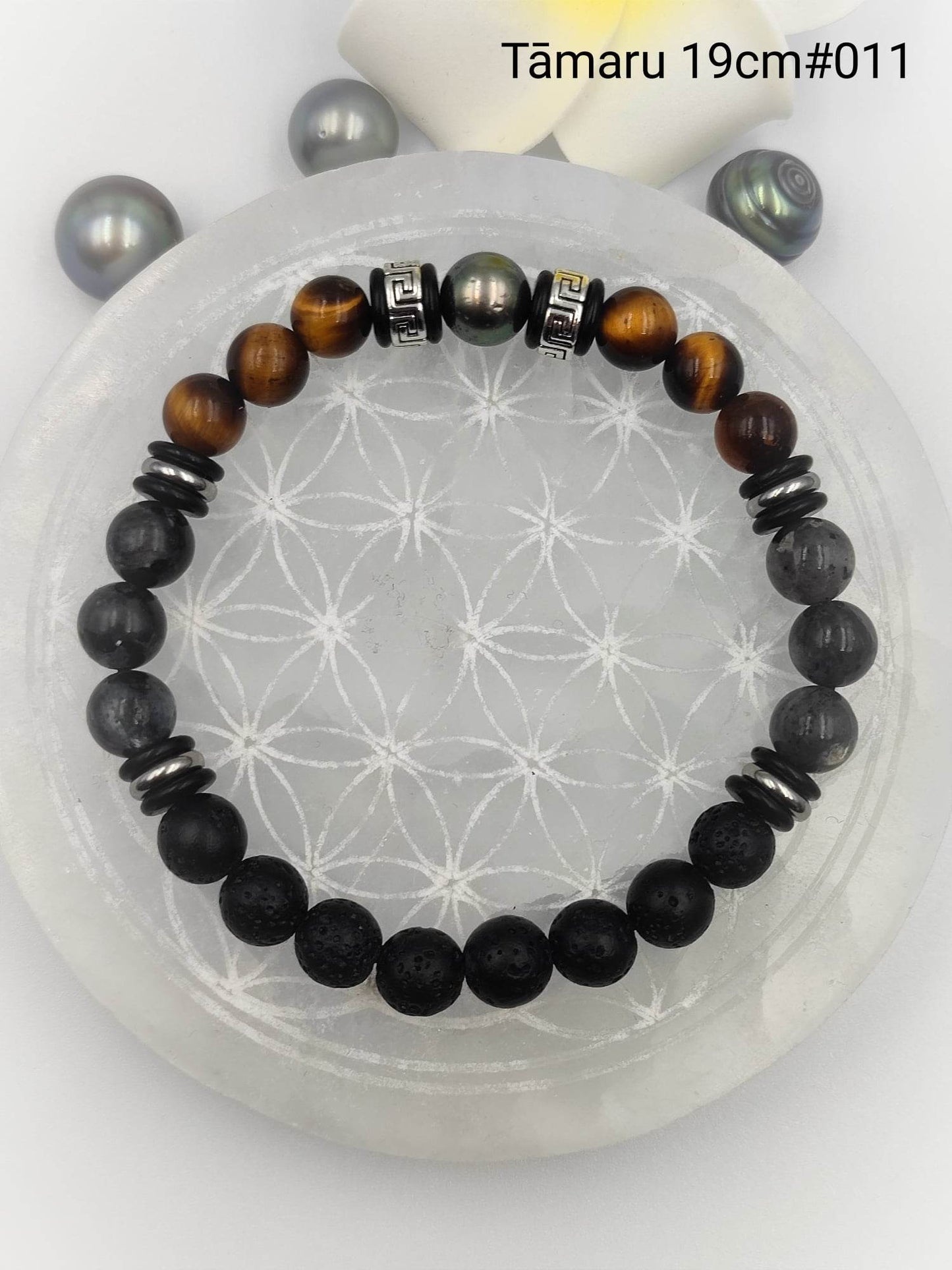 Bracelet "Tamaru" (dimension 19cm) #011