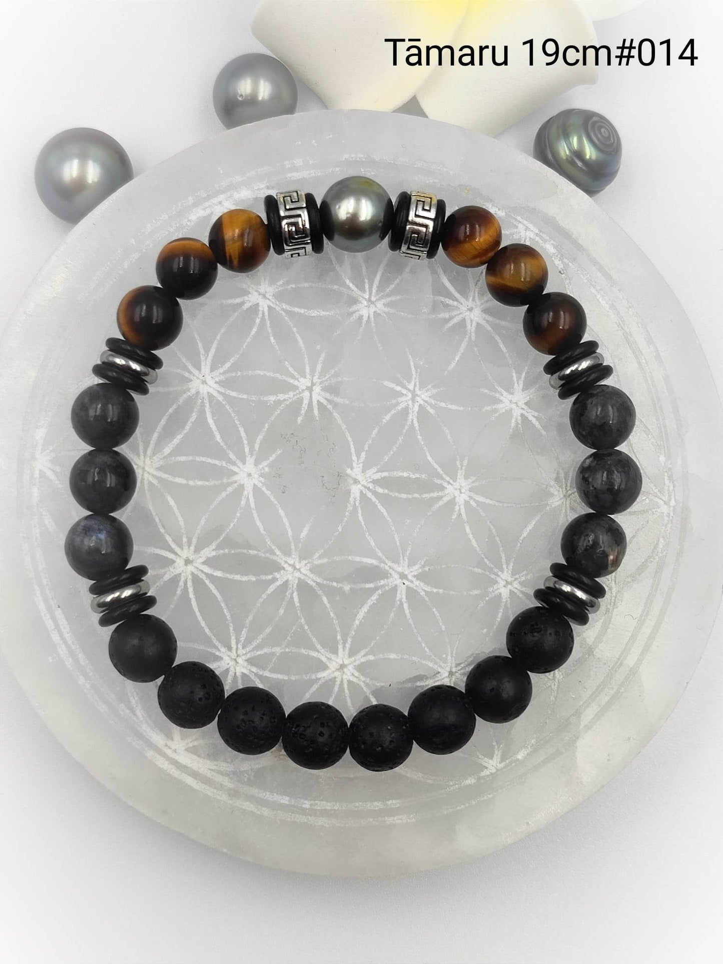 Bracelet "Tamaru" (dimension 19cm) #014