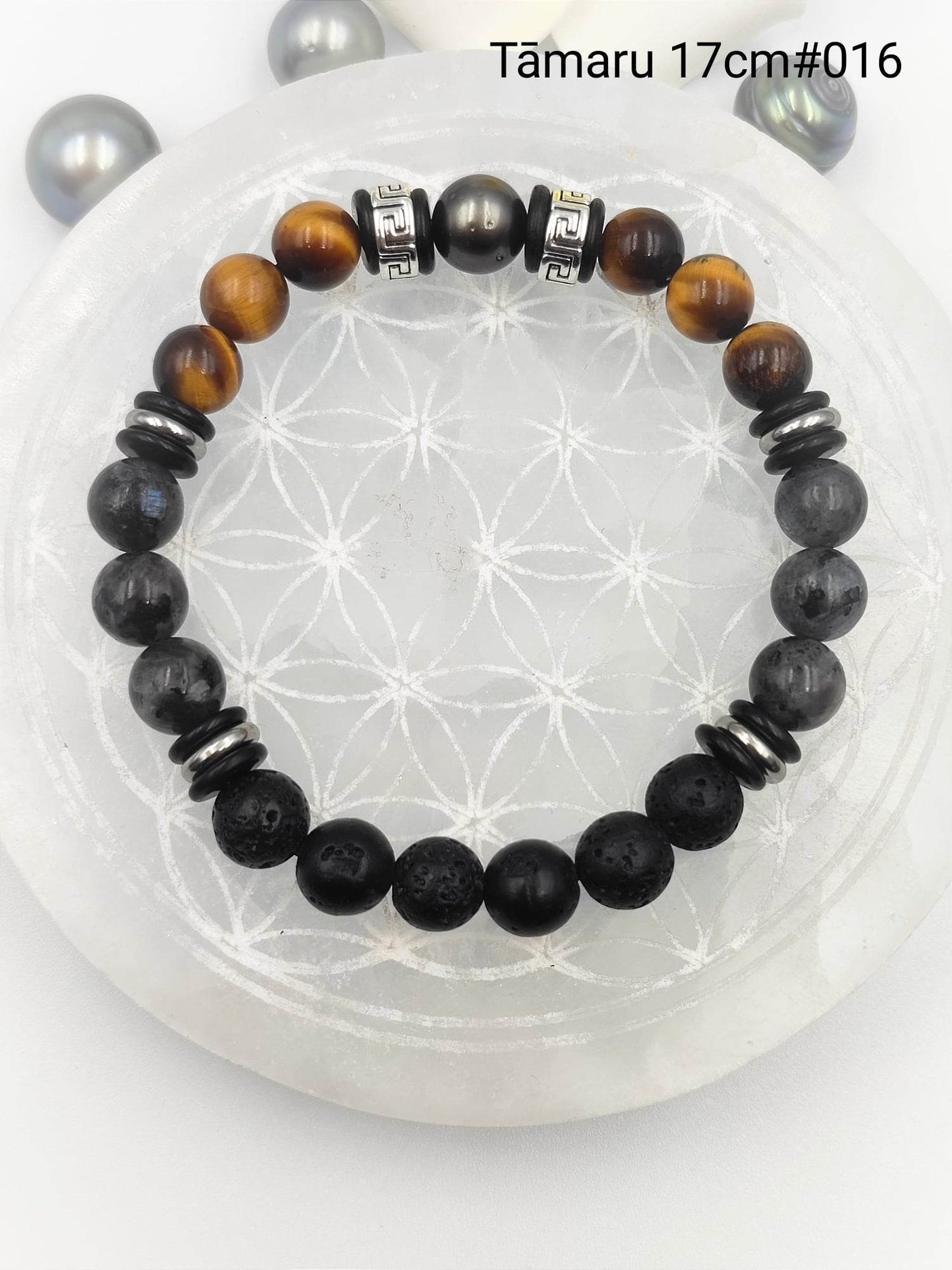 Bracelet "Tamaru" (Dimension 17cm) #016