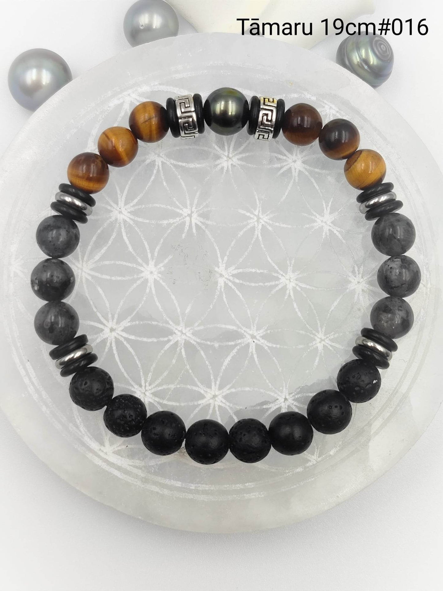 Bracelet "Tamaru" (dimension 19cm) #016