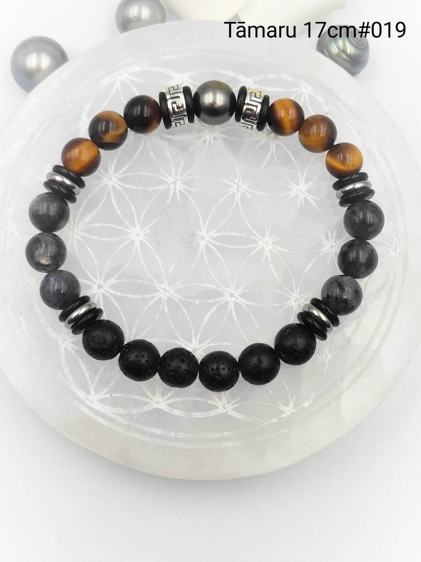 Bracelet "Tamaru" (dimension 17cm) #019