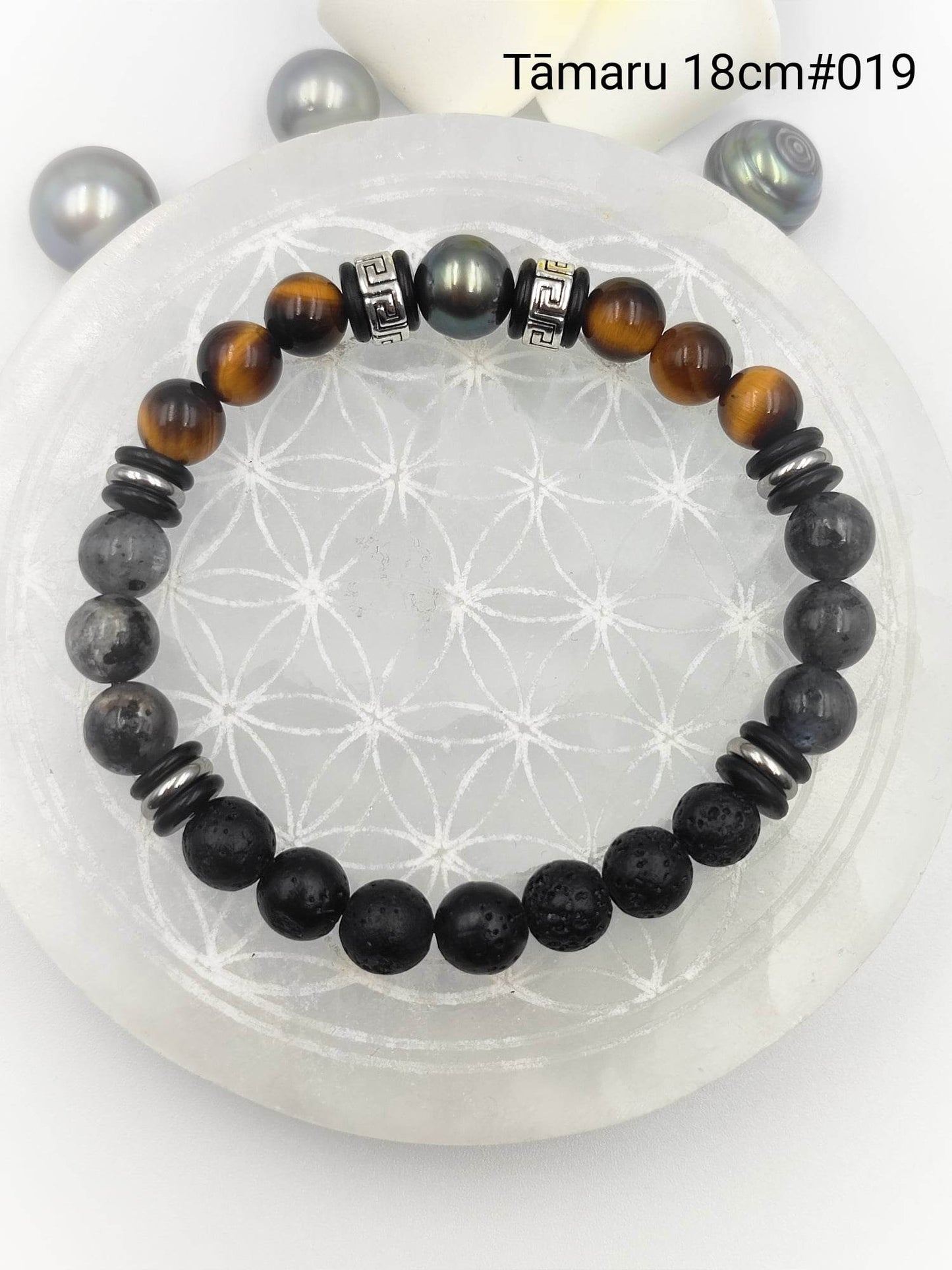 Bracelet "Tamaru" (Dimension 18cm) #019