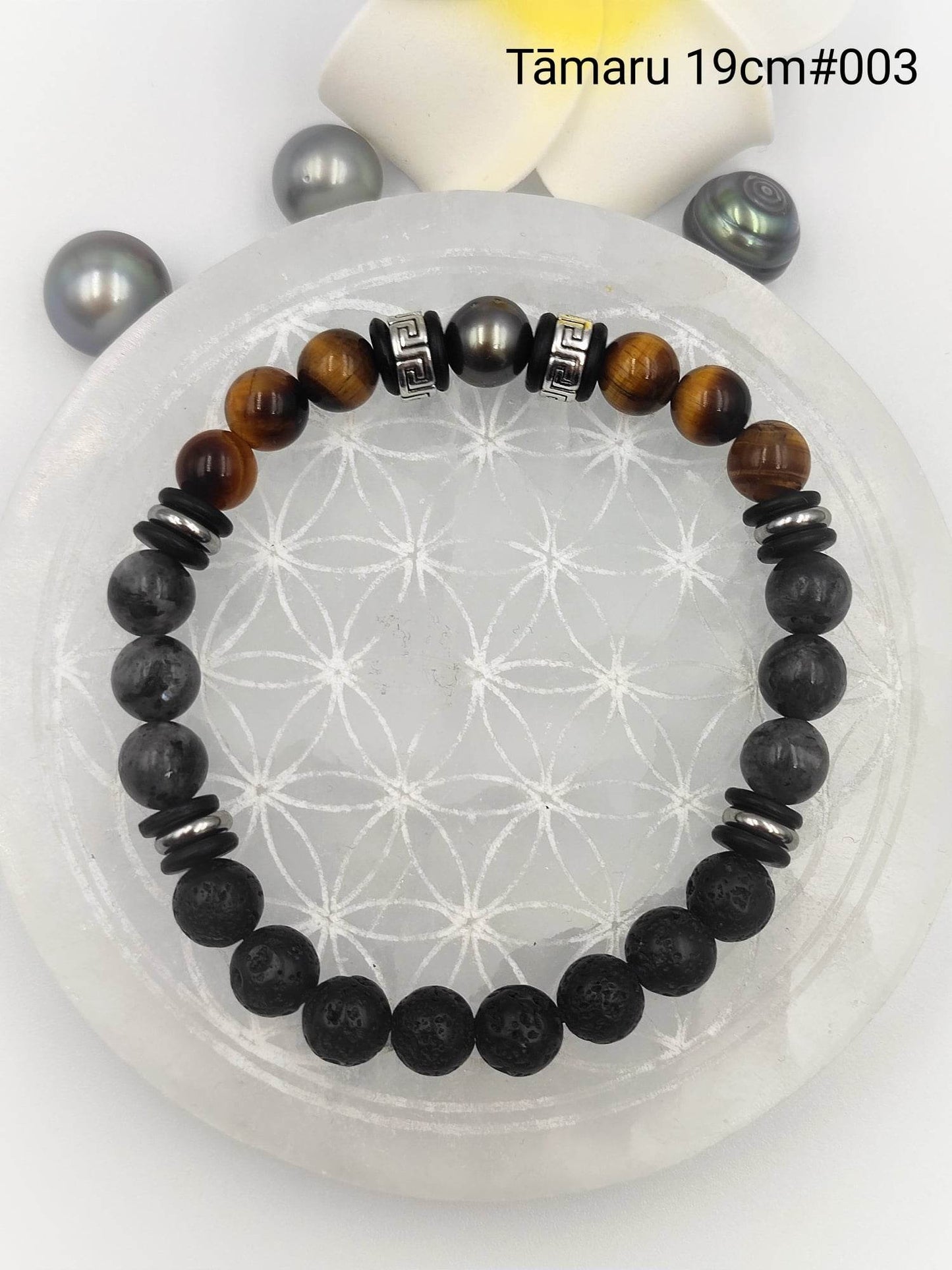 Bracelet "Tamaru" (diamètre 19cm) #003