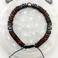 Bracelet homme "'Uru" Perle de Tahiti 18cm #010