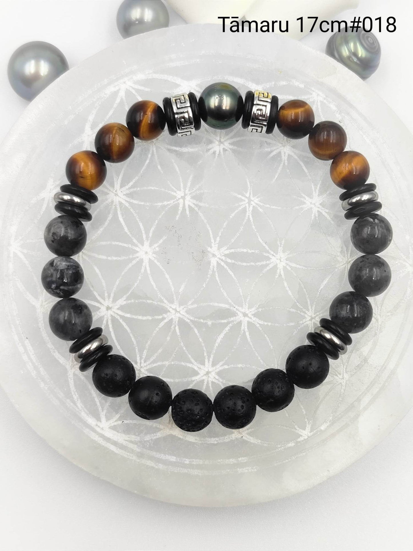 Bracelet "Tamaru" (Dimension 17cm) #018