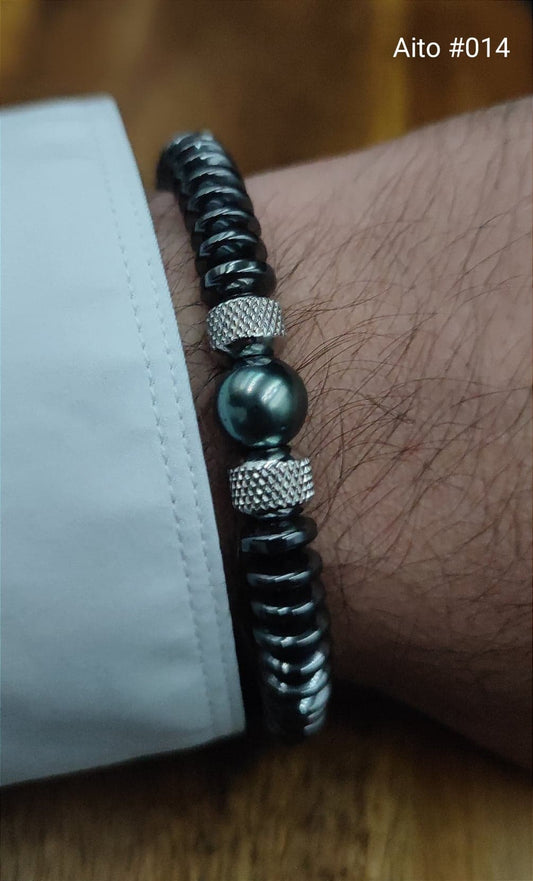 Bracelet "Aito" 19cm #014
